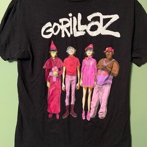 NWOT Vintage Gorillaz Band tee Small- Medium Black